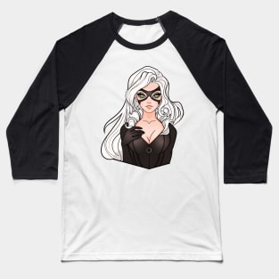 Black Cat Baseball T-Shirt